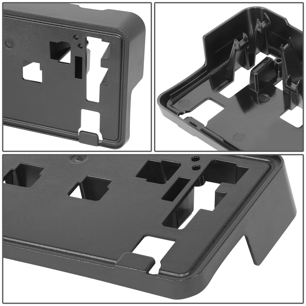 Front License Plate Mounting Bracket for Ford F-150 (2021–2023) Black