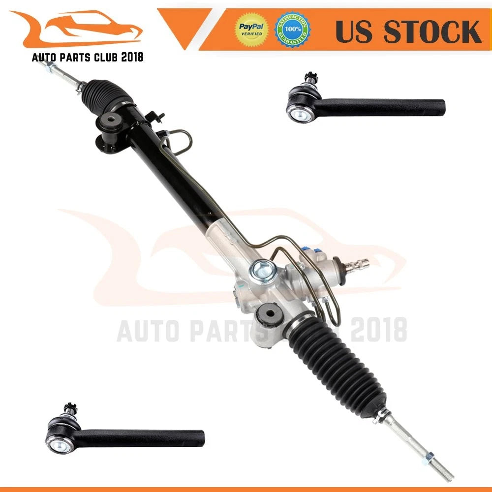 3X Rack & Pinion Assembly & Outer Tie Rods for Toyota Highlander (2006)