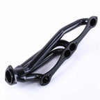 Black SS Engine Swap Headers for Small Block Chevy Blazer S10 S15 (283–350)