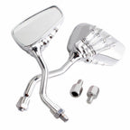 1 Pair Skull Hand Motorcycle Mirrors for Honda VTX1800T (2002–2009)