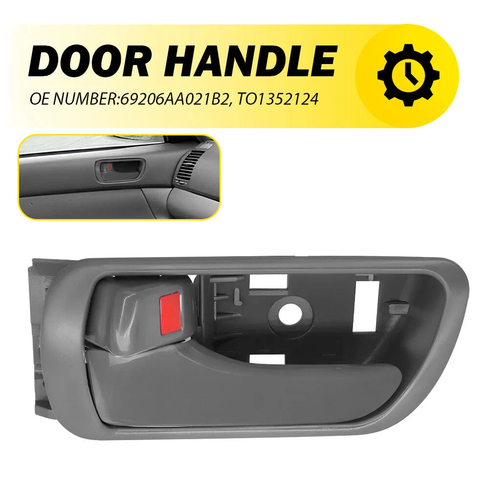 Inner Door Handle for Toyota Camry (2002–2006) Gray Driver Side