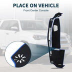 Dashboard Cover Mat for Suzuki WagonR MH35S/MH55S (2013–2021) Black Blue Set