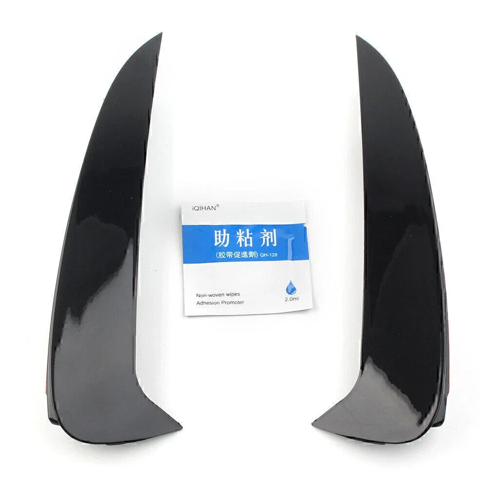 Gloss Black Rear Bumper Vent Cover for Benz E-Class Coupe (2016-2021)
