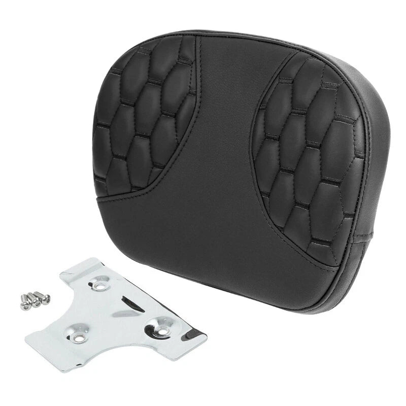 Sissy Bar Backrest Pad for Harley Touring Street Road Glide (2014–2023)