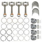 Engine Piston Kit & Connecting Rod & Crankshaft Main Bearing for Hyundai Kia
