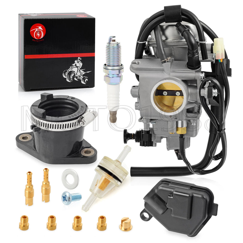 Carburetor with Intake Manifold Boot for Honda TRX500TM TRX500FE TRX500FM TRX500FPE
