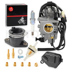 Carburetor with Intake Manifold Boot for Honda TRX500TM TRX500FE TRX500FM TRX500FPE