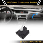 HVAC Heater Blend Door Actuator for Ford Thunderbird (2005) No.XW4Z19E616BA