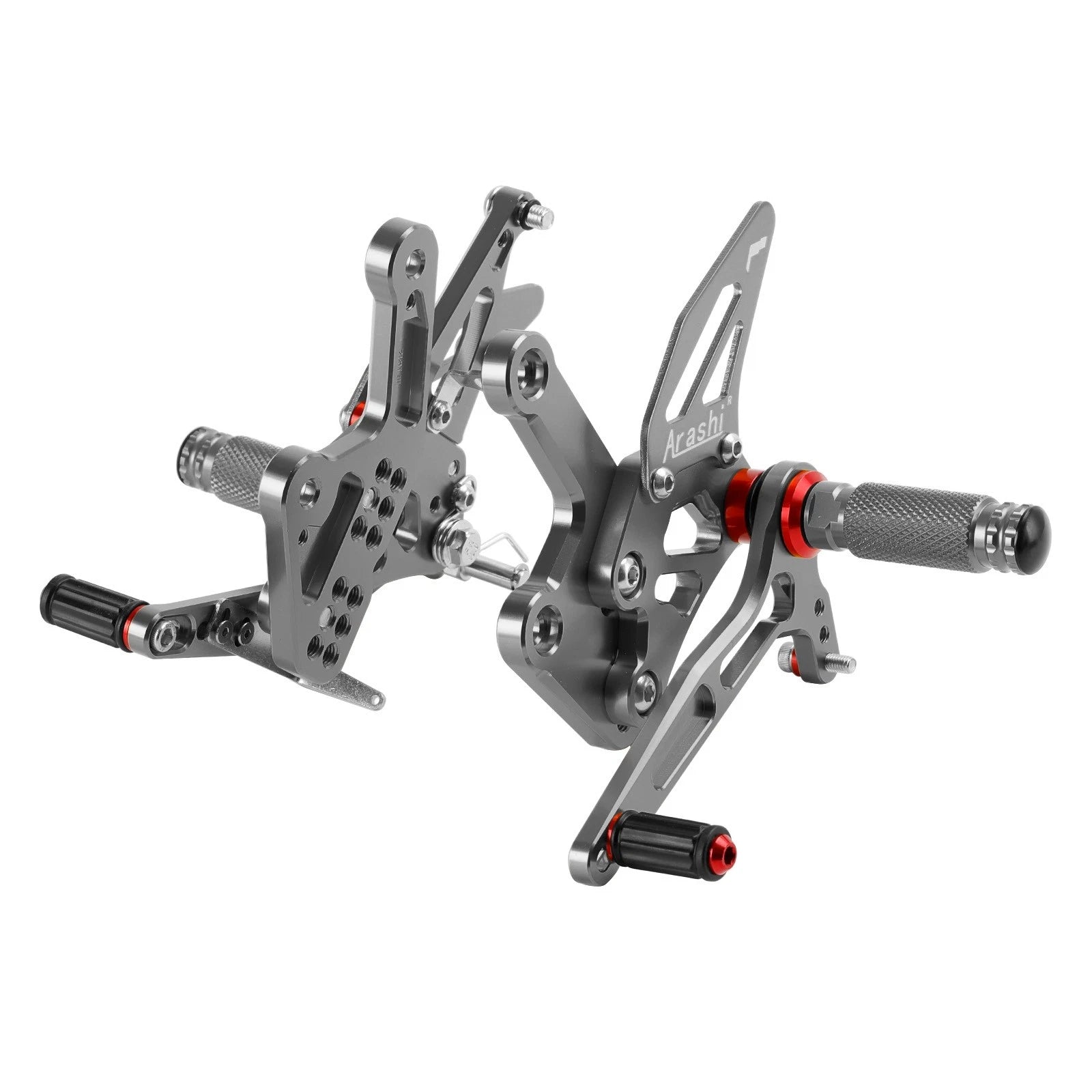 CNC Aluminum Rearsets Footpegs for Kawasaki ZX4R ZX-4RR (2023–2024)
