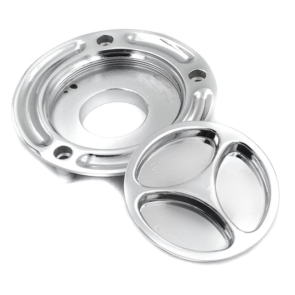Chrome Keyless Gas Cap for Suzuki SV650 SV650S (2003–2008)