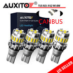 Set of 4 LED Reverse Back Up Light Bulbs for Multiple Vehicles (YYYY–YYYY)