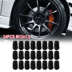 24PCS M12x1.5 Wheel Nuts for LandCruiser Prado, Ford