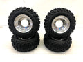 Set of 2 DWT 8" Polished Wheels Rims for Suzuki LT80 (18-6.5-8)