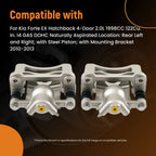Rear Disc Brake Calipers for Kia Forte (2010–2013) / Rio (2006–2007)