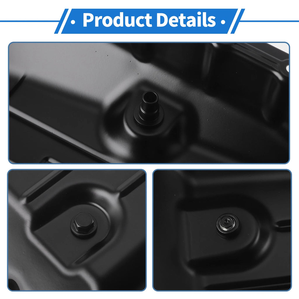 Engine Oil Pan for Lexus GX470 (2004–2009) 351060C010 Aluminum Alloy Black