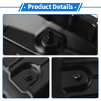 Engine Oil Pan for Lexus GX470 (2004–2009) 351060C010 Aluminum Alloy Black