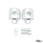 Chrome Handlebar Risers for Harley (DNA Paughco Hardbody Springer Chopper Bobber)