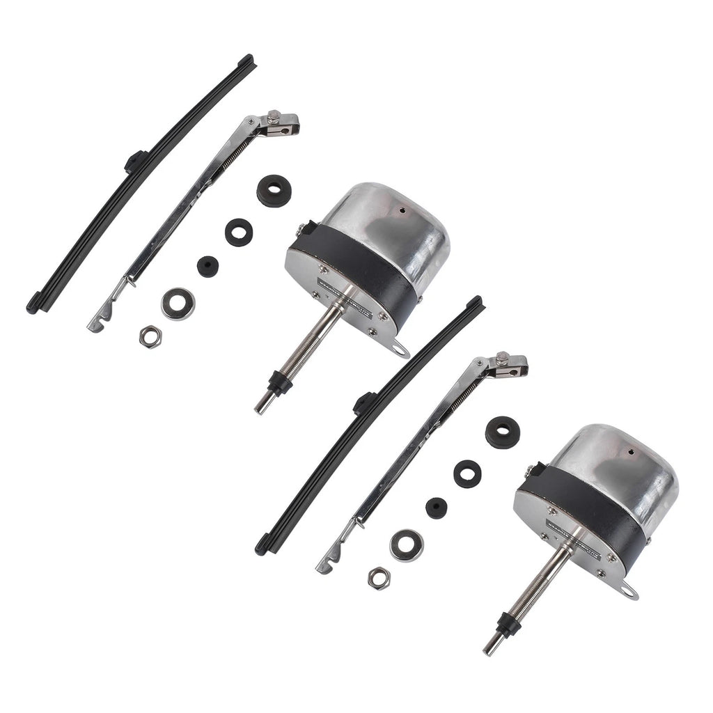 Windshield Wiper Motor Kit for Chevy Jeep (S6558, 12V)