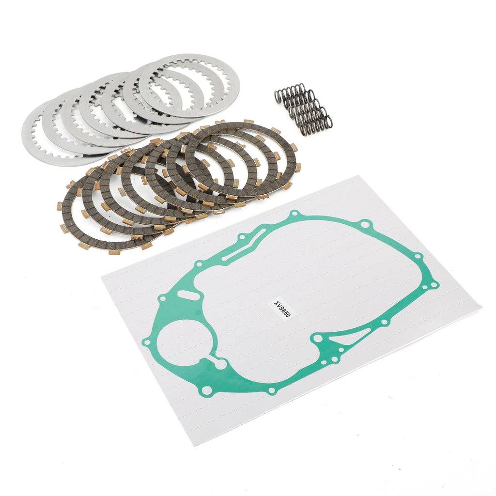 Clutch Plate and Gasket Kit 3B6-W001G-00-00 for Yamaha V Star 650 (1998–2011)