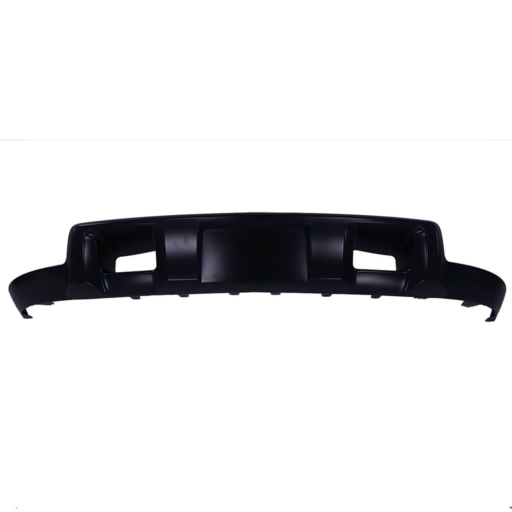 Replacement Black Smooth/Primed/Ready to Paint Front Lower Bumper Air Deflector