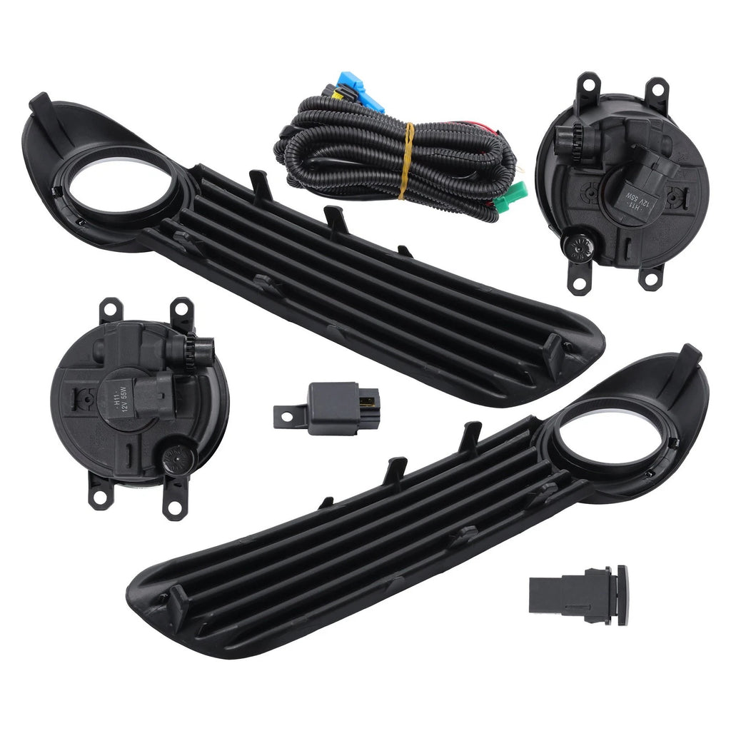 Fog Lights for Toyota Avalon (2008–2010) LH+RH with Cover, Switch, Wiring Kit