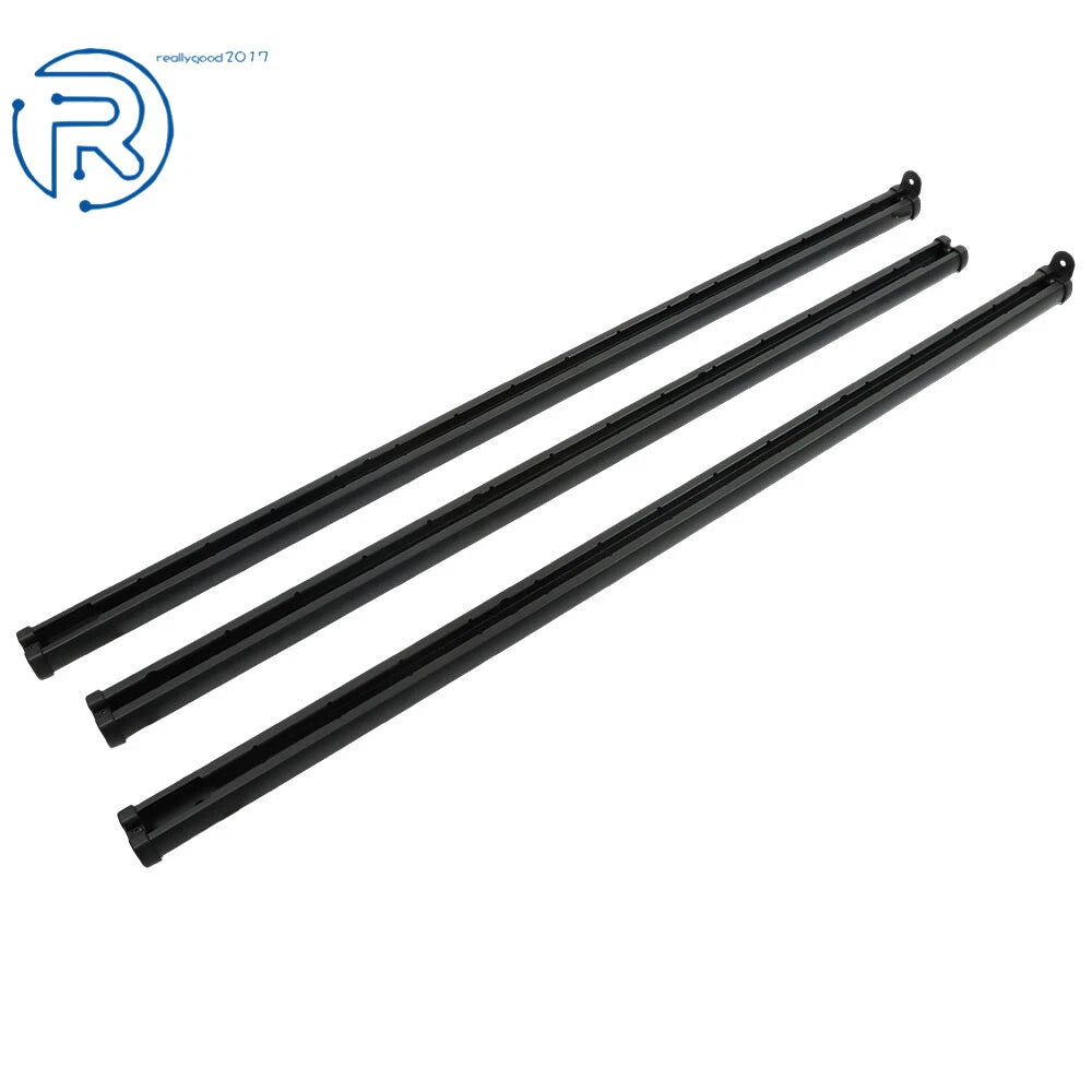 Black Side Rails for Jeep Gladiator (2020-2023)