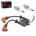Ignition Coil & Spark Plug for Yamaha Outboard F6 F8 F9.9 T8 T9.9 C25 (1996–2017)