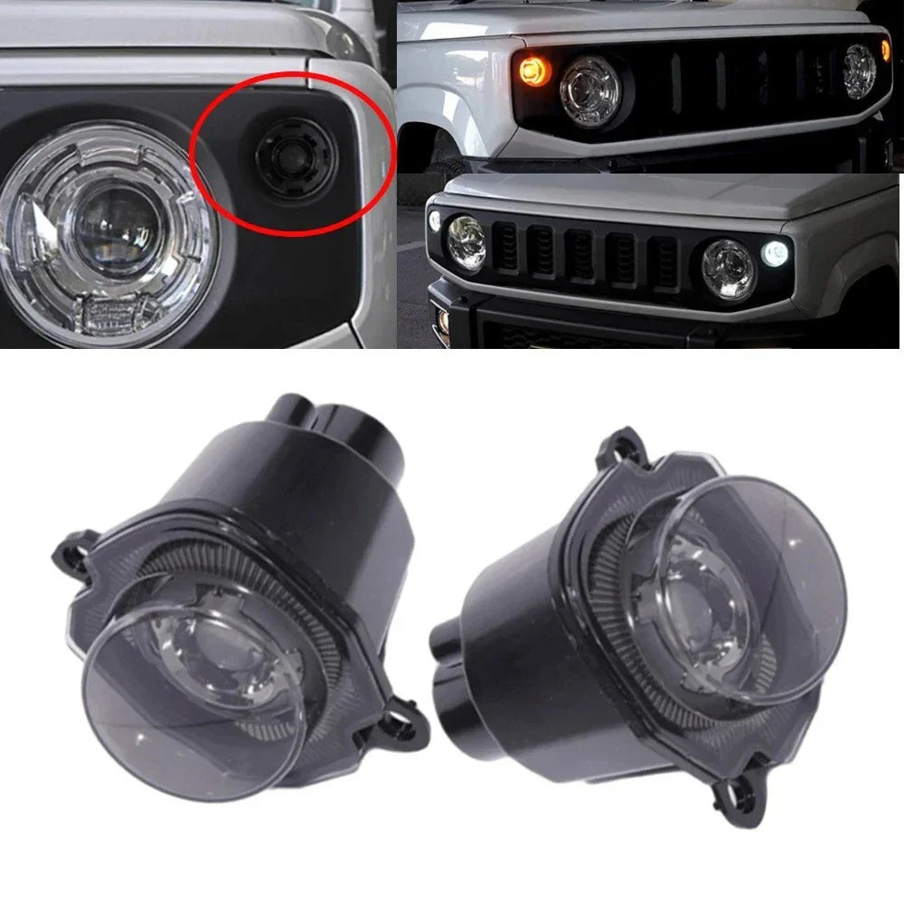 Front Turn Signal Fog Lights for 19-24 Suzuki Jimny JB64 JB74