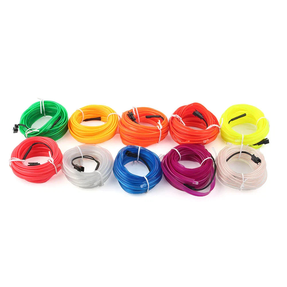 Meter LED Car Interior Atmosphere Wire Strip Light