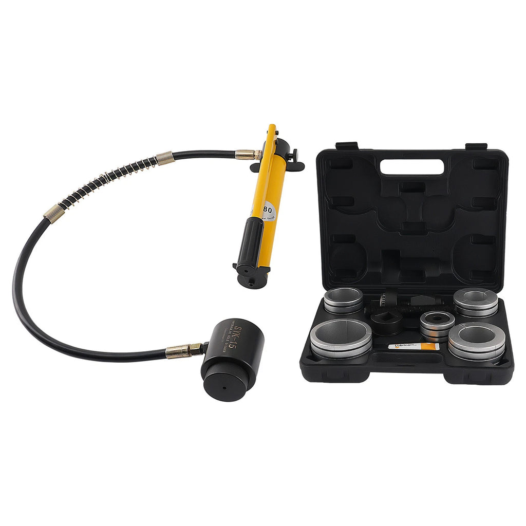 Hydraulic Exhaust Pipe Expander Tool Kit for 10T Manual Tailpipes (1.625–4.25") (2010–2020)