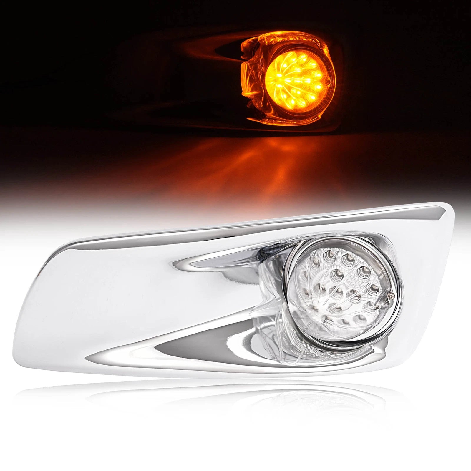 Left Side Clear LED Fog Light for Kenworth T660 (2007-2017)