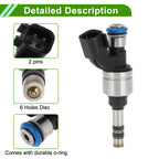Fuel Injector No. 12633784 for Chevrolet Malibu 2.4L (2013–2014) 1 Pc Black