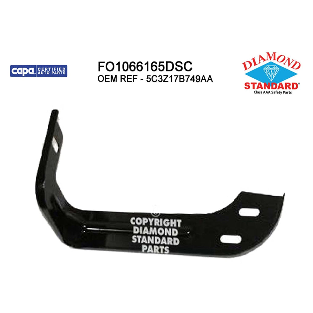 Replacement Steel Front Driver Side Inner Bumper Mount Bracket for Toyota