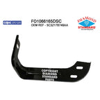 Replacement Steel Front Driver Side Inner Bumper Mount Bracket for Toyota