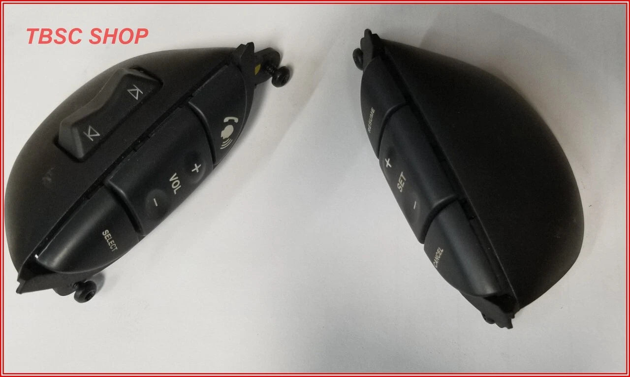 Set of 2 Steering Wheel Cruise Control Switches for Jaguar S-Type (2003–2008) 2R8314K147AC
