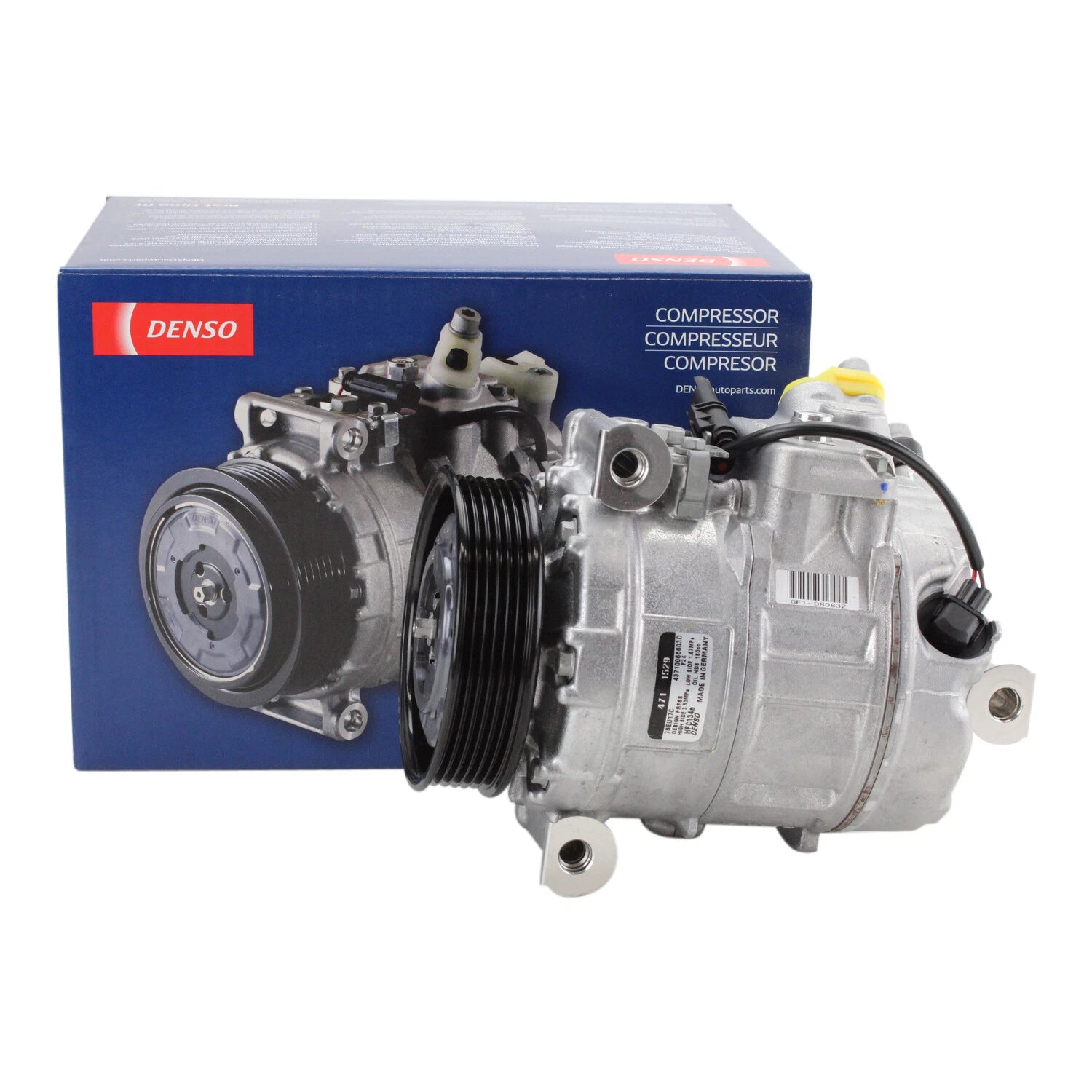 A/C Compressor with Clutch Denso 471-1529 for BMW E82 E88 E90 E91 E92 (2007–2013)