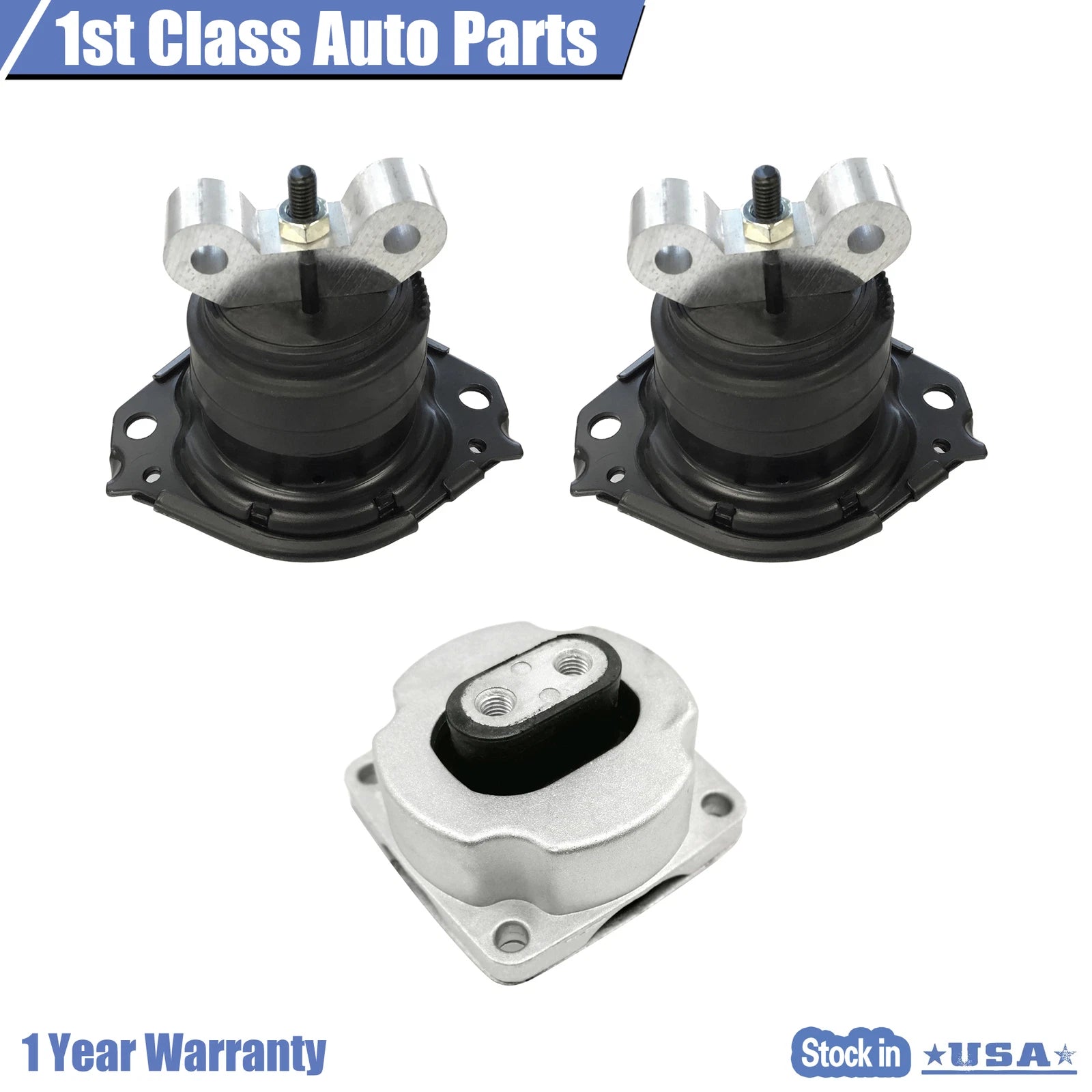Engine Motor & Trans Mount Set for Dodge Challenger Charger (2011–2014) 3262 3163