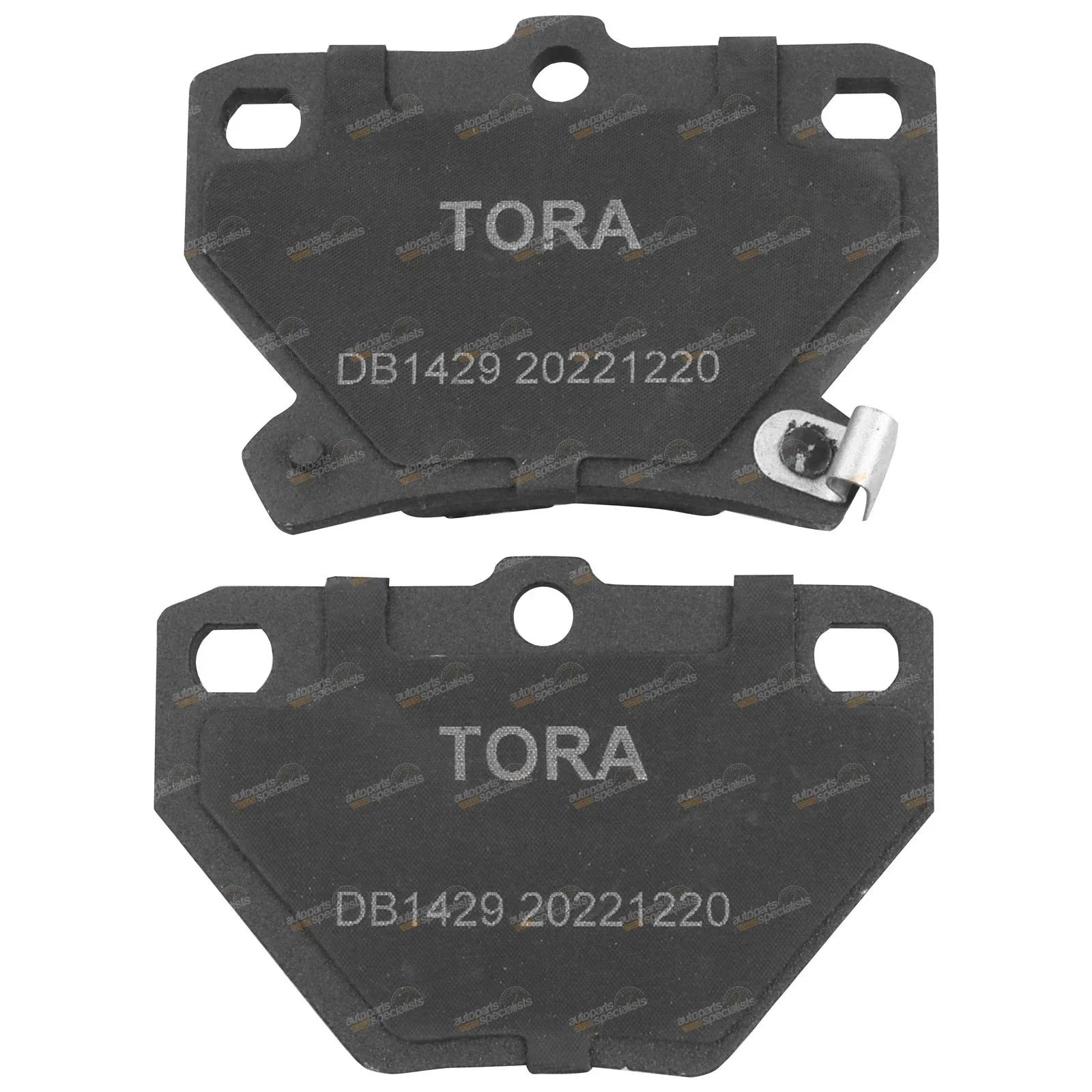 Rear Brake Pad Set for Toyota Prius (2001–2004)