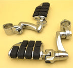 Chrome 1" P-Clamps Foot Peg for Harley Davidson Sportster 883 1200 (2004–2023)