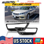 Fog Light Cover Trim Bezel Pair for Honda Accord (2013–2015)