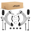 10x Front Lower Control Arms & Tie Rod Kit for Honda Pilot (2009–2015)