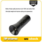 Stubby Black Carbon Fiber Radio Antenna for Car