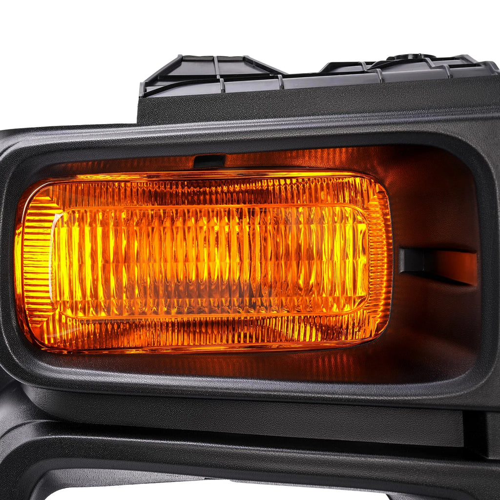 Headlight Trim Bezel with Parking Turn Signal Lamp for Ford E150 E250 (2008–2014)