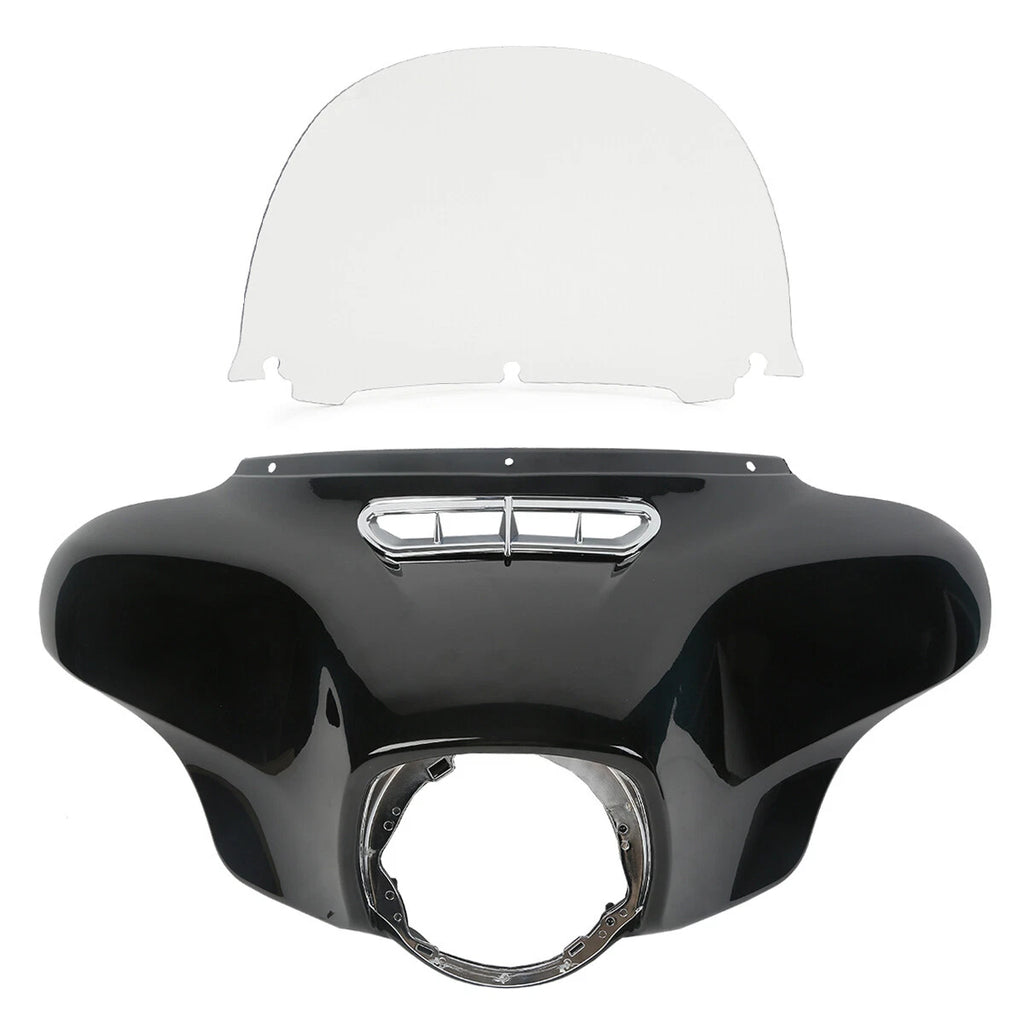 Batwing Outer Fairing & Clear Windshield for Harley Electra Glide (2014–2023)