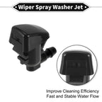 2 Pcs Front Windshield Washer Nozzle for Dodge Durango (2011–2023) No. 68269108AA
