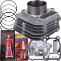 80mm Bore Cylinder Piston Top End Rebuild Kit for Honda Sportrax TRX300EX (1993–2008)