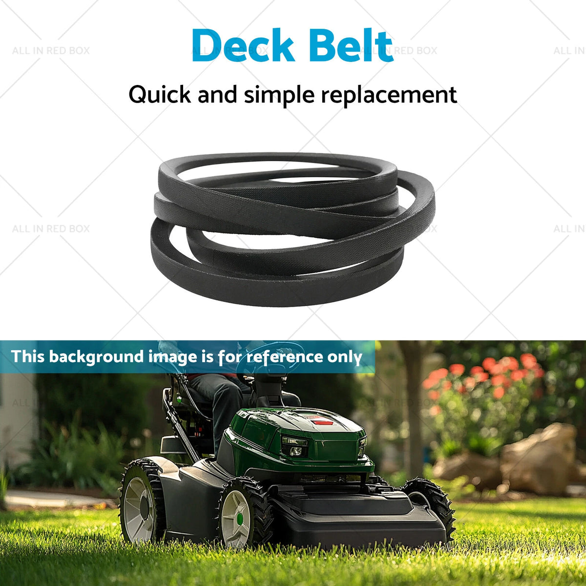 Replacement Belt for MTD Troy Bilt Cub Cadet M54 M60 (01005377, 1005377)