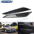 Carbon Fiber Gear Shift Panel Side Trim Cover for Audi A4 B9 (2017–2024)