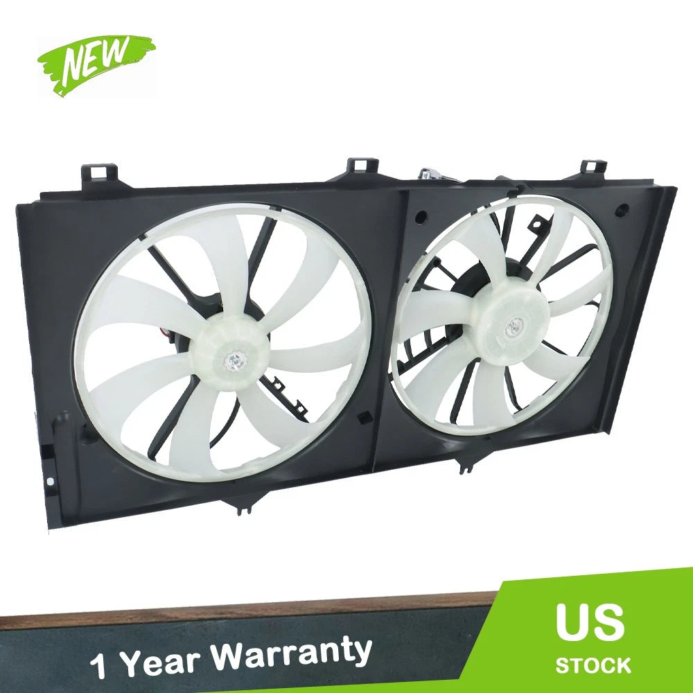 Dual Radiator Cooling Fan Assembly for Toyota Avalon (2005–2012)