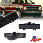 Smoked Front Bumper Parking Signal Lights for Chevy S-10 / GMC S-15 (1983–1993)